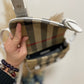 Classic pattern flag bag