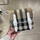 Classic pattern flag bag