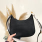 十字紋雙帶crossbody hobo bag