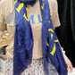大logo scarf (silk)