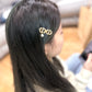 CD hair clips