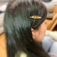 Dior logo hair clips