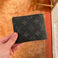 Canvas Slender wallet monogram 黑