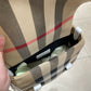 Classic pattern flag bag