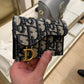 Saddle business card holder