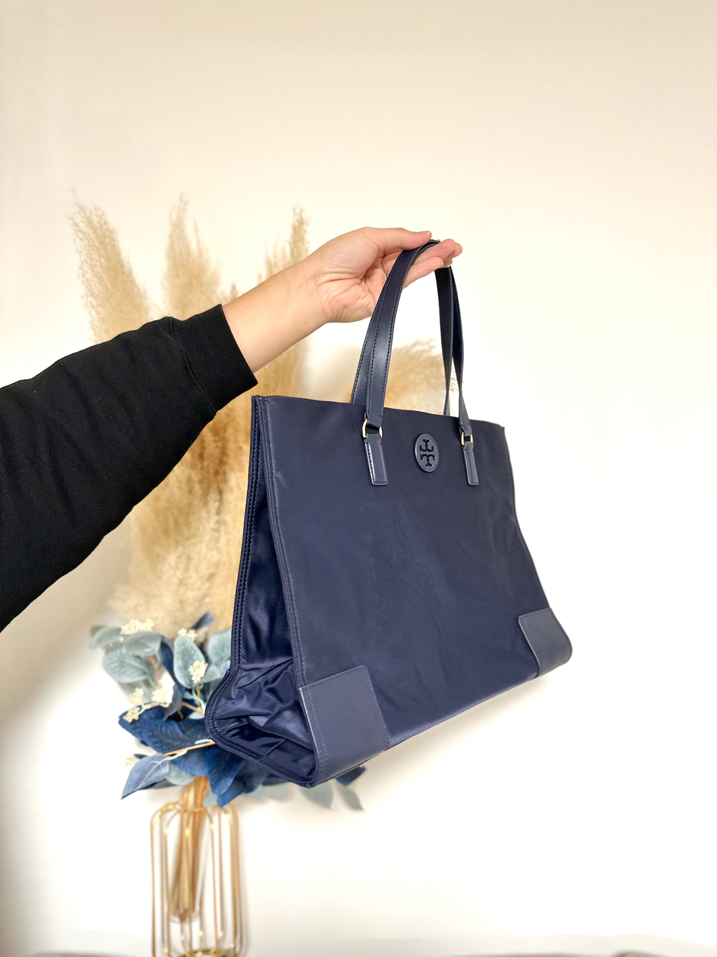 Ella tote L navy