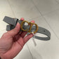CD belt gold hardware