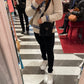 Gg monogram nylon crossbody
