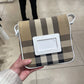 Classic pattern flag bag