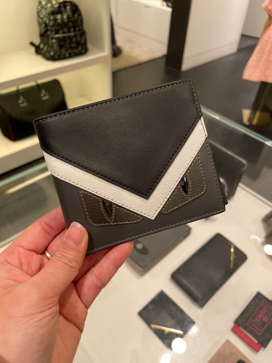 Men wallet 黑灰眼仔