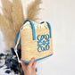 Anagram basket bag