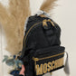 Medium backpack 黑金