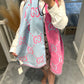 大Gg 拼色scarf
