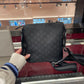 Canvas gg monogram message bag