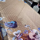Monogram scarf 藍花