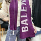 大logo scarf