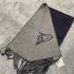 Orb 羊毛scarf拼色雙面