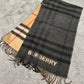 Classic pattern scarf拼色