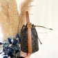 Small drawstring Triomphe bucket bag