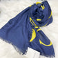 大logo scarf (silk)