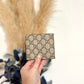 Monogram wallet 8卡位bee print