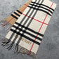 Classic pattern scarf 拼色