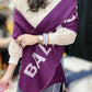 大logo scarf