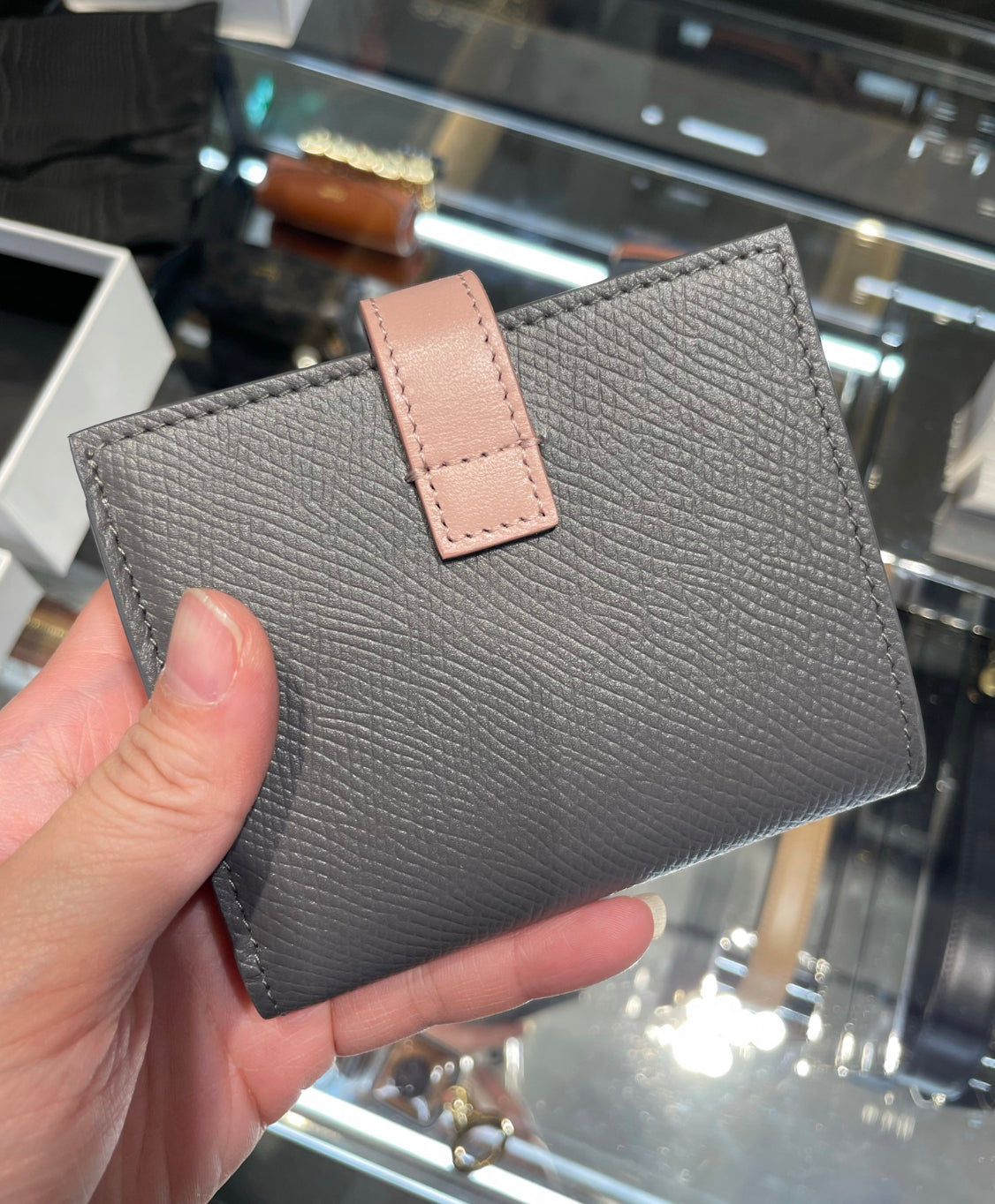 Celine strap wallet