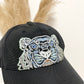 虎頭刺繡cap