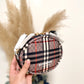 Classic pattern round bag