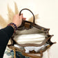 1955 horsebit tote bag