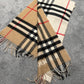 Classic pattern scarf 拼色