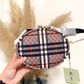 Classic pattern round bag