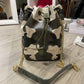 Canvas bucket bag