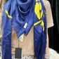 大logo scarf (silk)