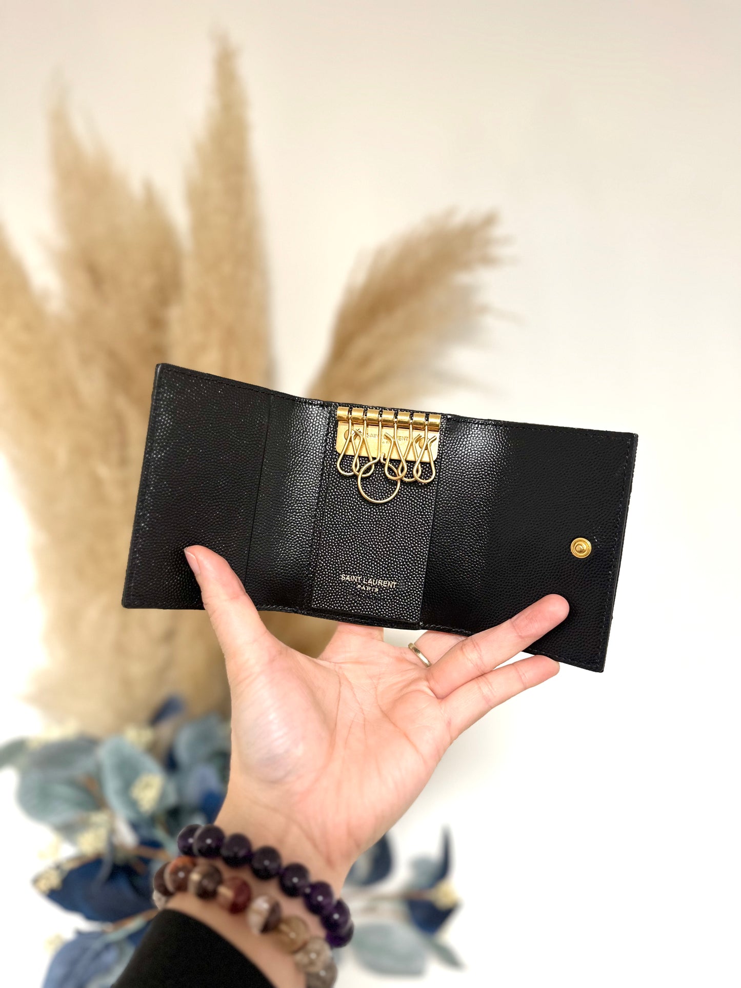 魚子醬金扣key holder